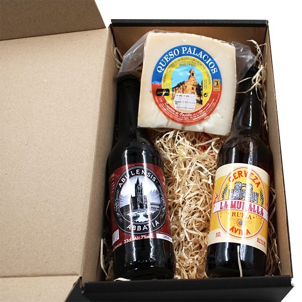 Caja Regalo 2 Cervezas y Queso de Oveja