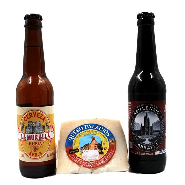 Caja Regalo 2 Cervezas y Queso de Oveja