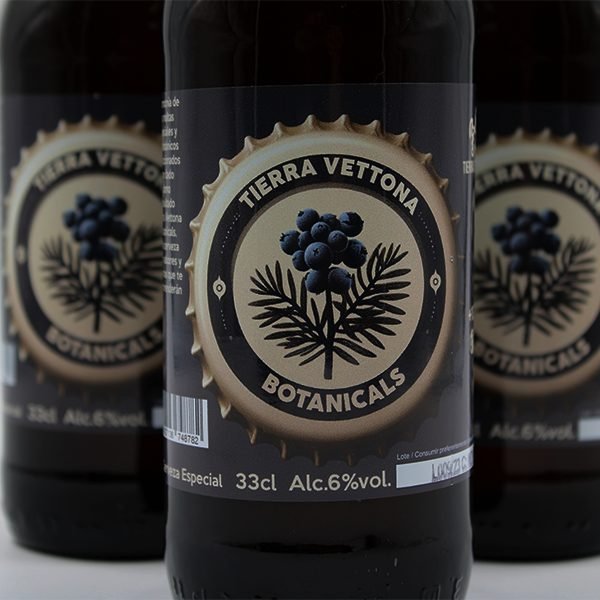 Cerveza con Botánicos Tierra Vettona