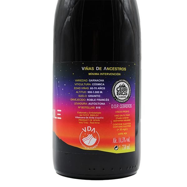 Vino Tinto. Velakile 100% Garnacha