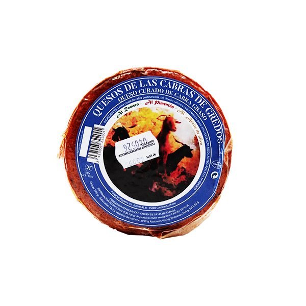 Queso Curado de Cabra con Pimenton