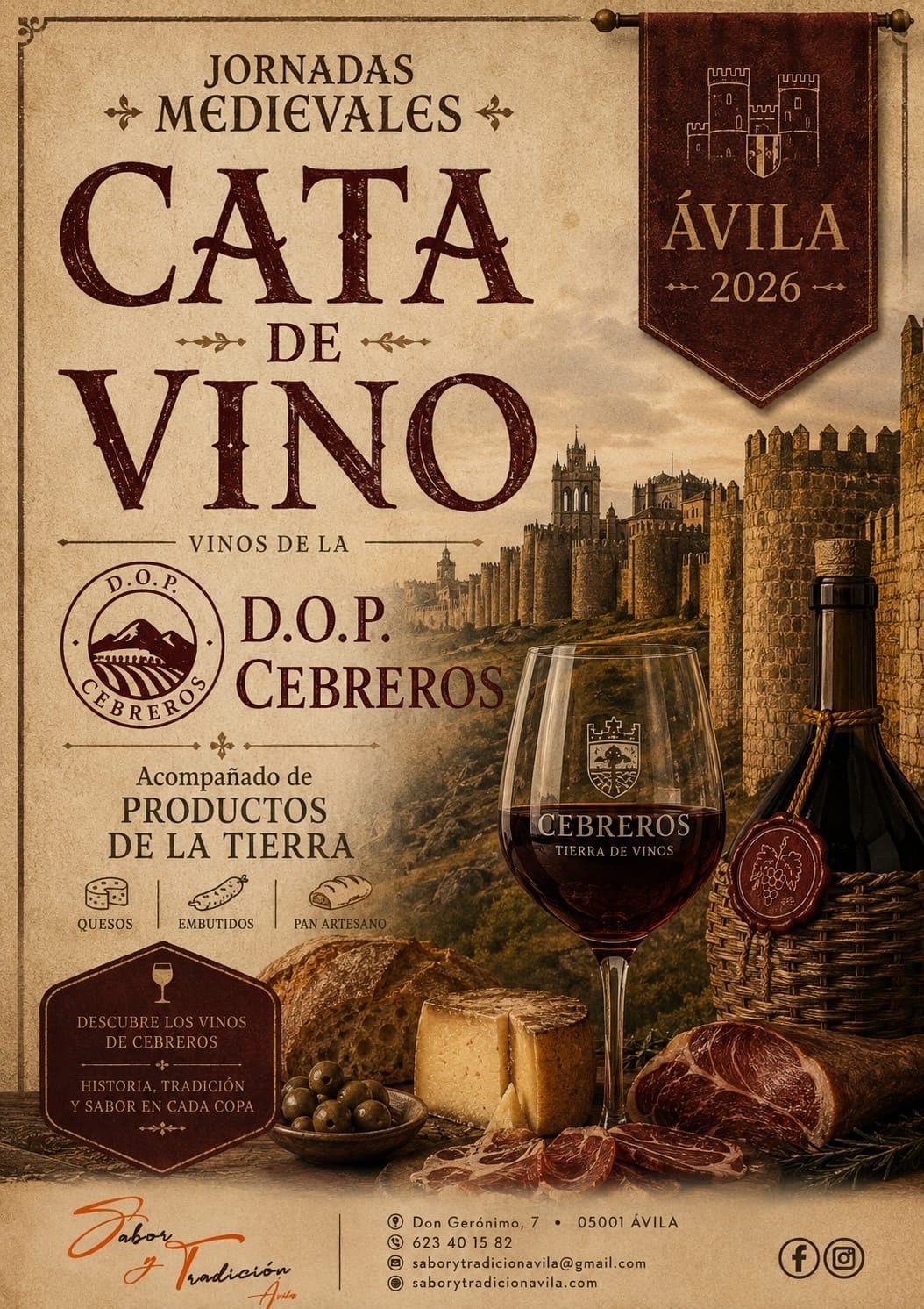 Cata de Vinos entre Murallas