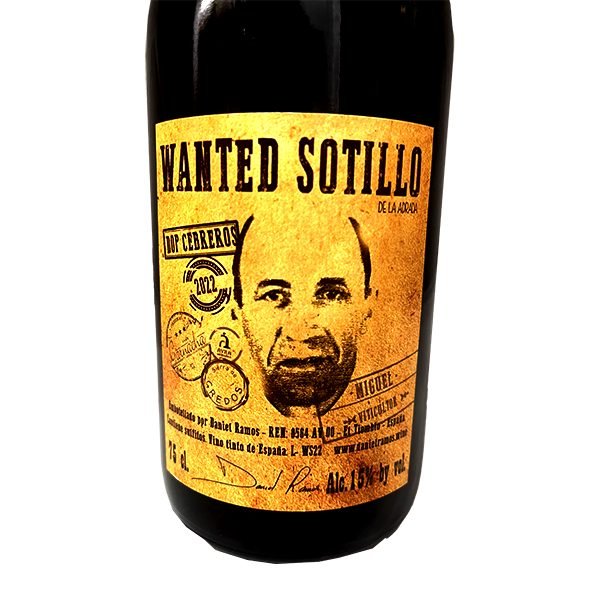 Vino Tinto Wanted Sotillo – DOP Cebreros (750 ml)