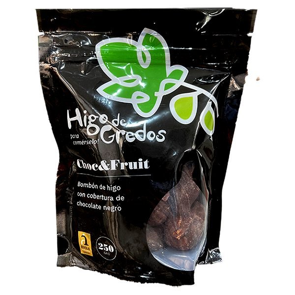 Bombón de Higo con cobertura de Chocolate Negro  – Higo de Gredos 250gr