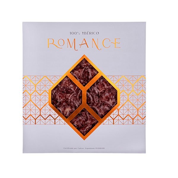Salchichón Ibérico de Bellota 100% Sobre 100 Gr . Romance