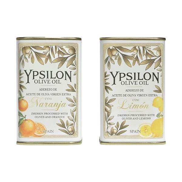 Pack de 2 AOVE Ypsilon. Naranja y Limón