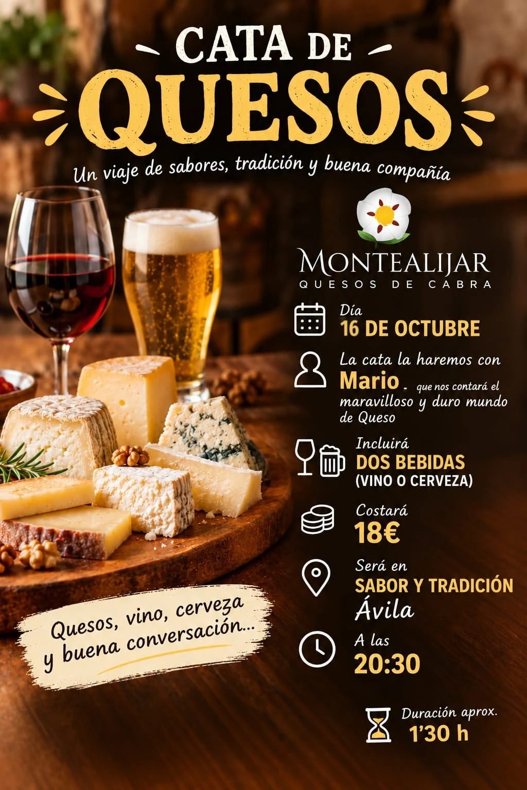 Cata de Quesos Montealijar